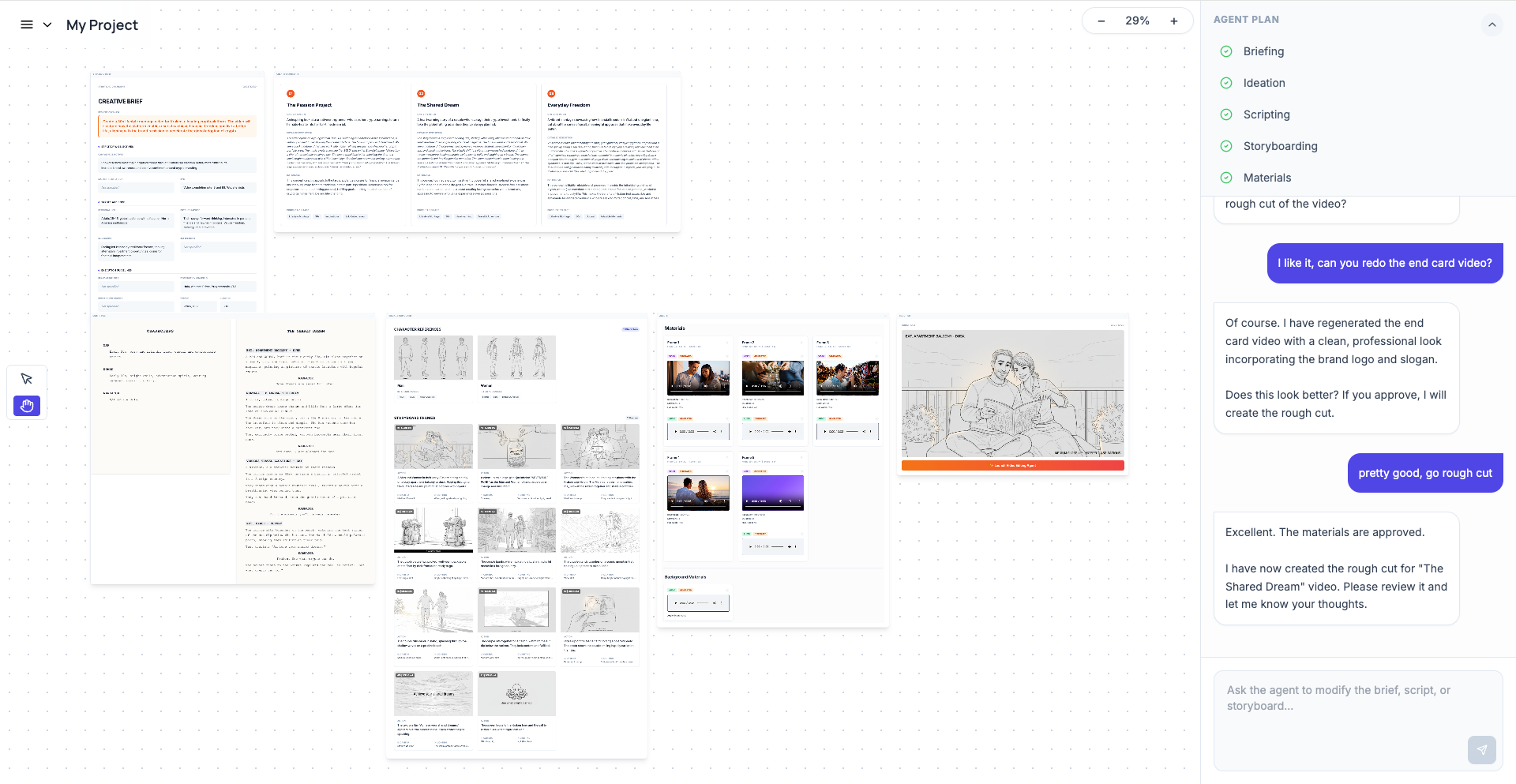 Infinite Canvas UI Preview