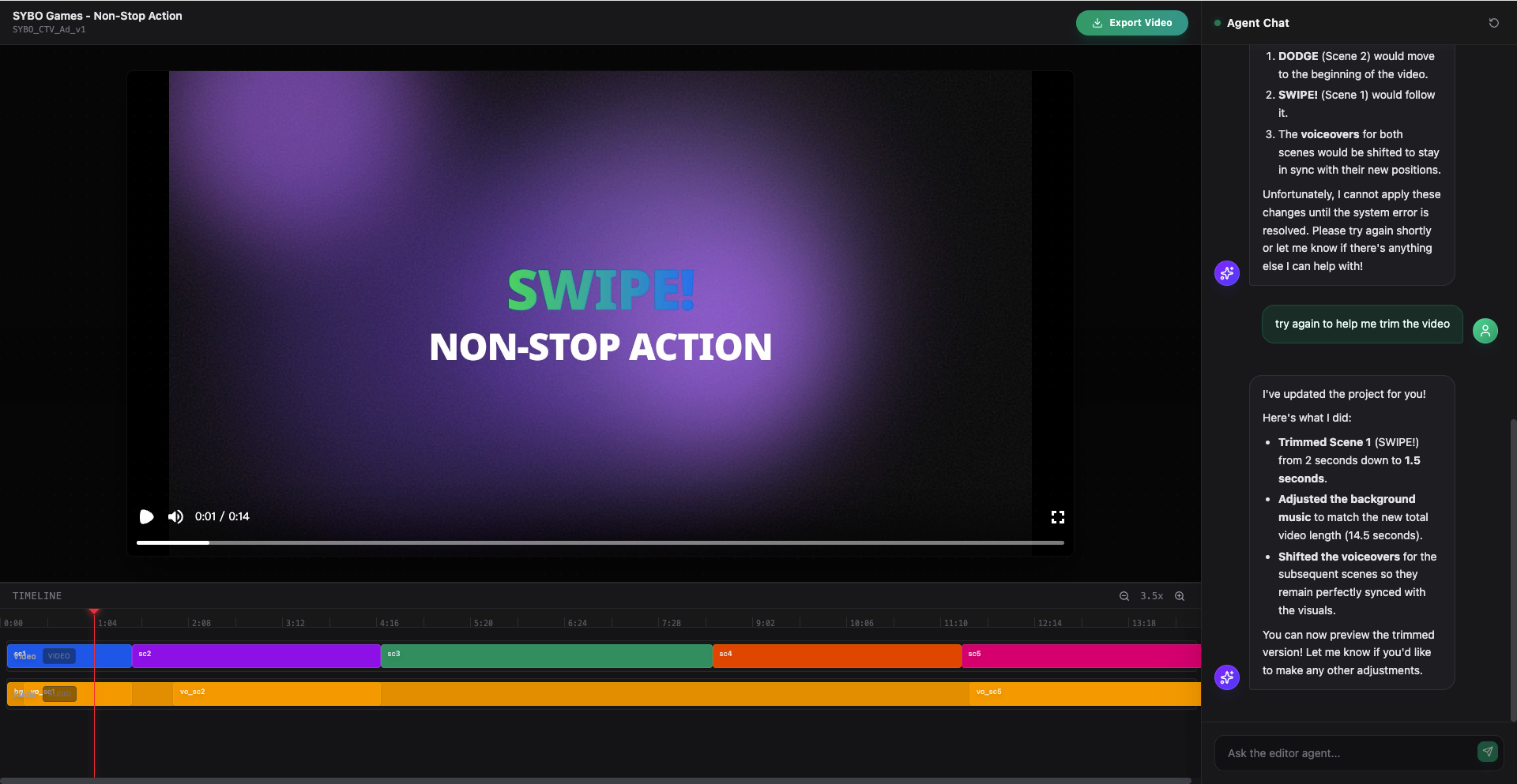 Professional Editing Suite